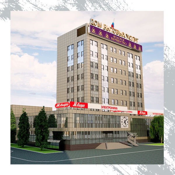 Устройство наливного пола в Доме бытовых услуг в Кургане