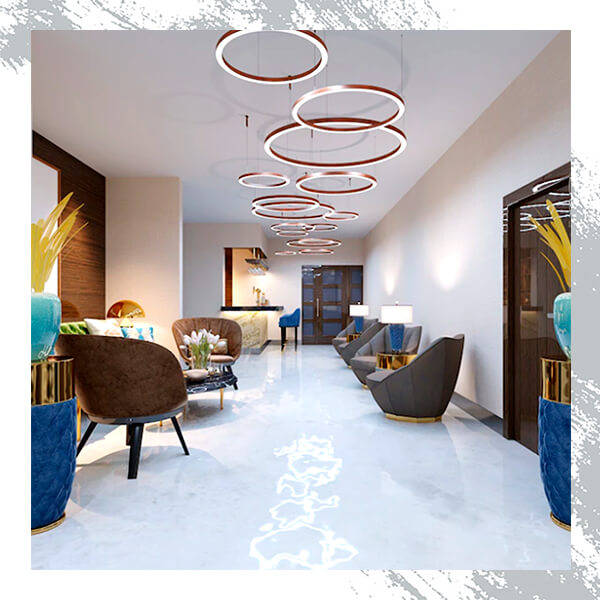 Сферы применения наливных полов