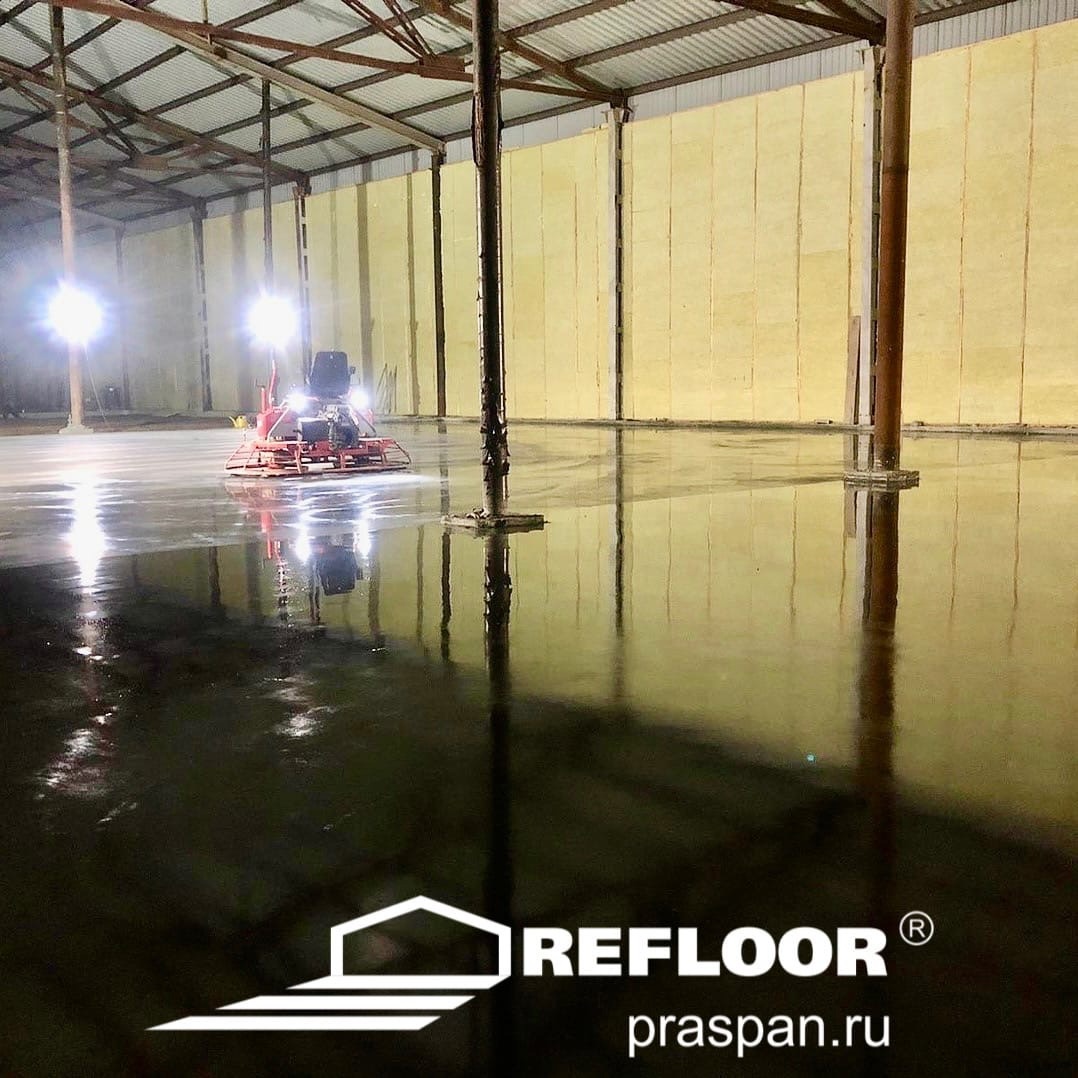 Работы в складском комплексе Екатеринбурга. S=3000м²