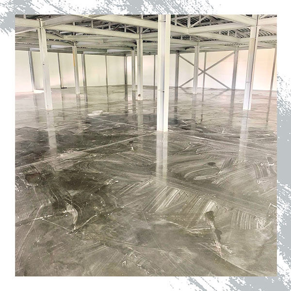 наливной бетонный пол теплицы Жарден в посёлке Рассоха Свердловской области