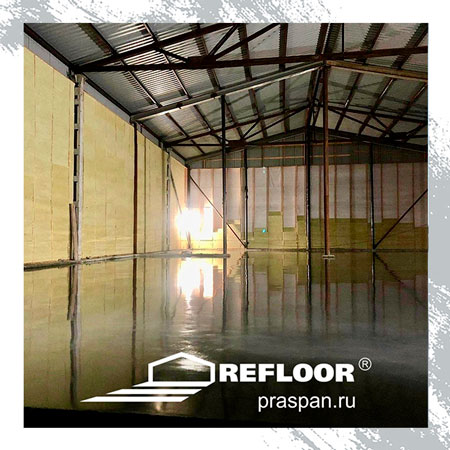 Работы в складском комплексе Екатеринбурга. S=3000м²