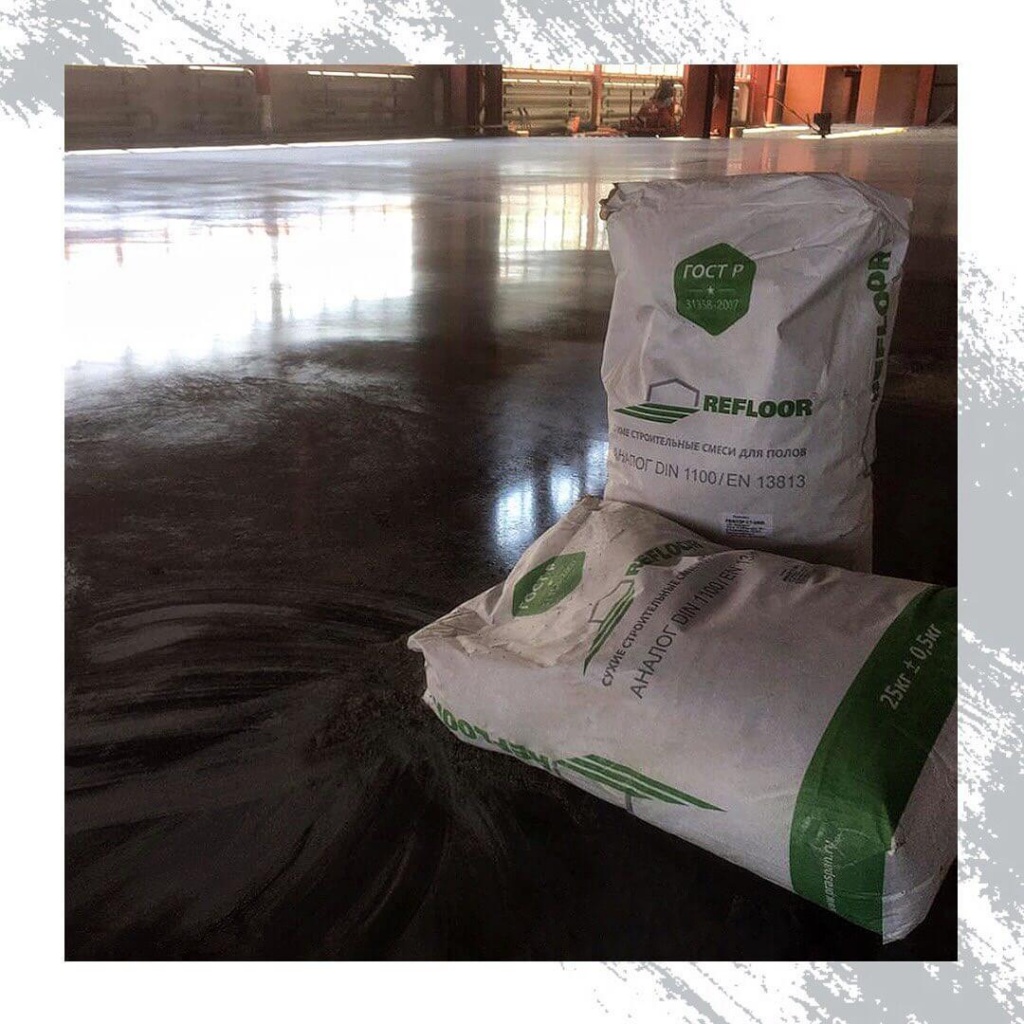 материалы для бетонной стяжки